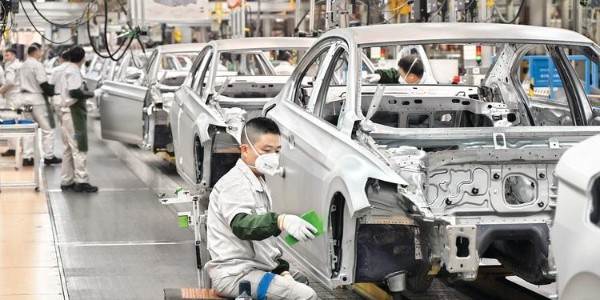 7月規上工業增加值漲5.1% 汽車制造業增速放緩